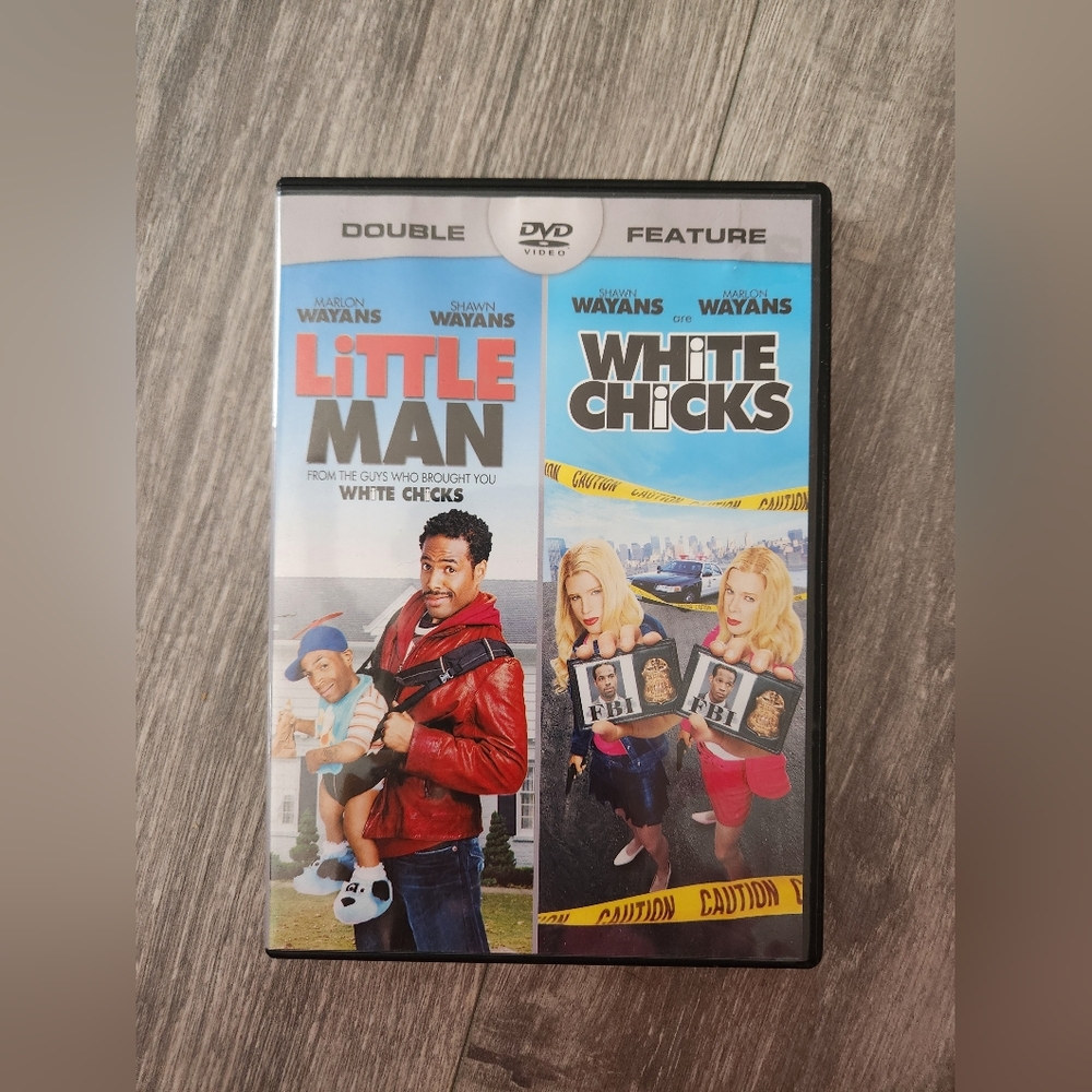--- DOUBLE FEAUTURE -Little Man -- White Chicks DVD